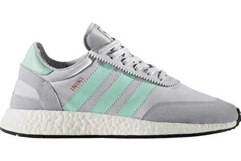 adidas Iniki Runner Grey Easy Green (Women's) 